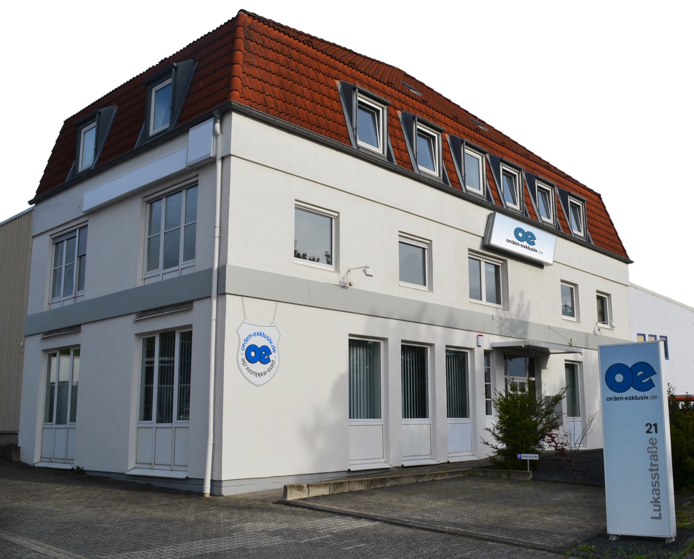 Das Firmengebäude in der Lukasstraße 21 in Aachen
